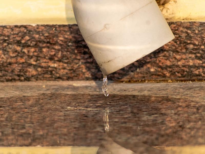 Signalement fuite d'eau